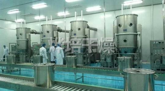 立式沸腾制粒干燥机
